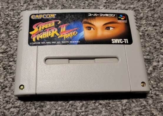Street Fighter 2 II Turbo Super Famicom NTSC