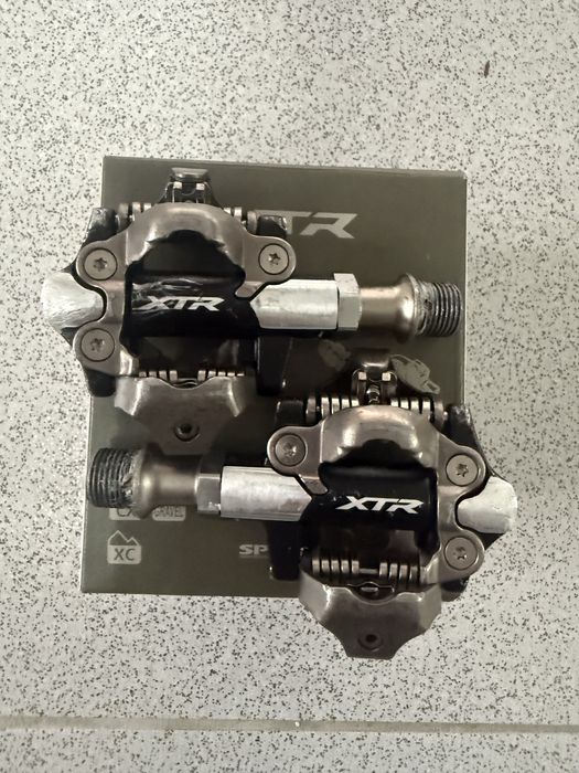 Pedais shimano xtr de btt