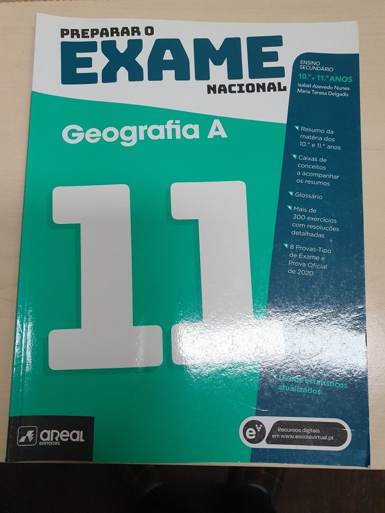 Livro de preparação do exame nacional de Geografia A