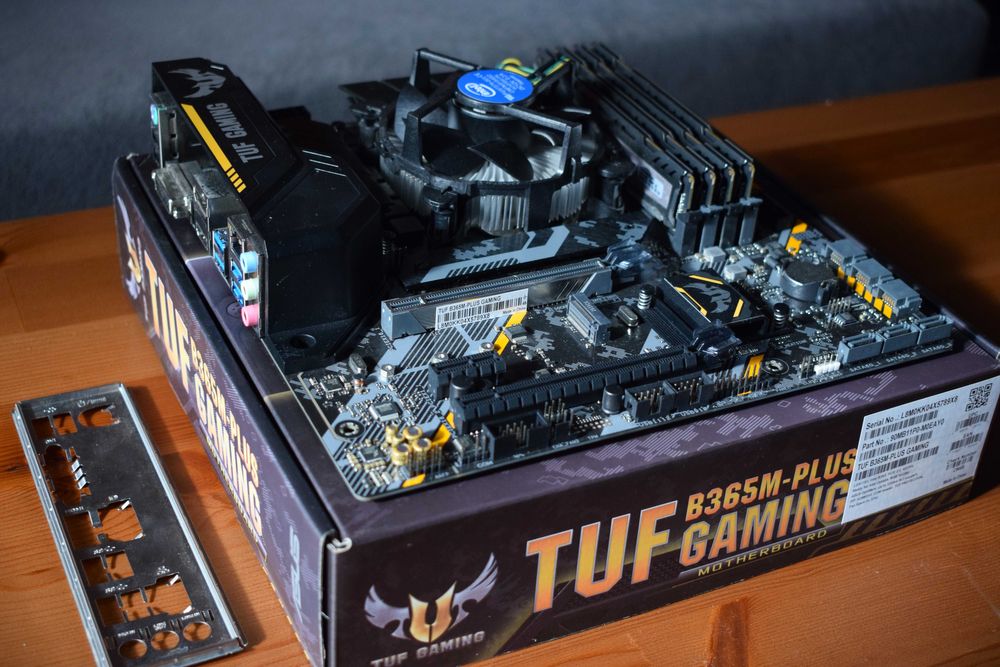 i5 9600KF + ASUS TUF B365M-Plus Gaming + 16 GB RAM