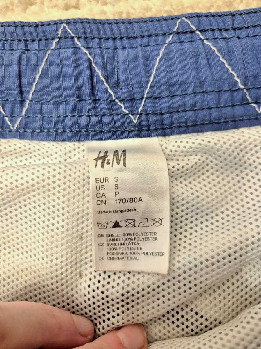 Spodenki H&M granatowe r. 50 męskie i gratisy