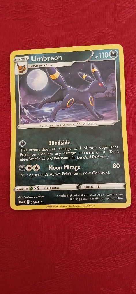 Carta Umbreon -McDonald's 2025