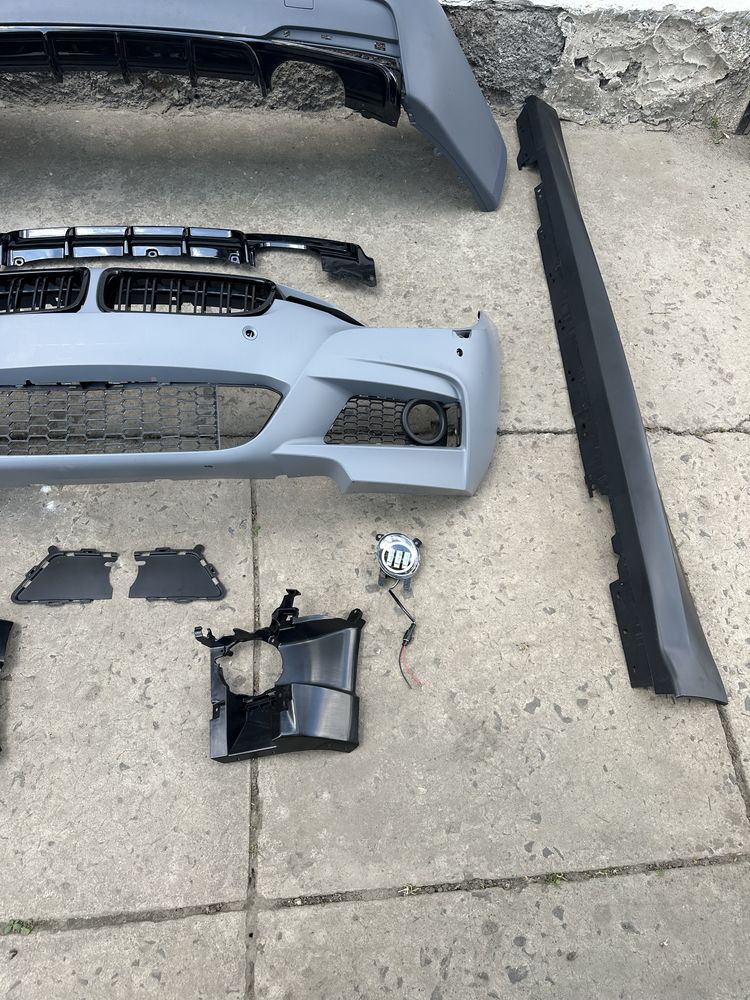М Paket bmw f30 бампер пороги бмв f30 m3 look дифузор обвес BMW F30