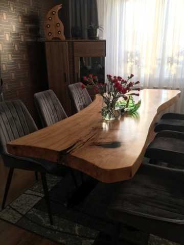 Nogi typu pająk z blatem Jesion