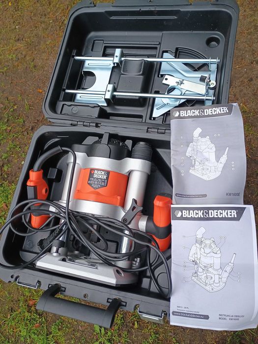 Frezarka Górnowrzecionowa BLACK&DECKER KW 1600 E