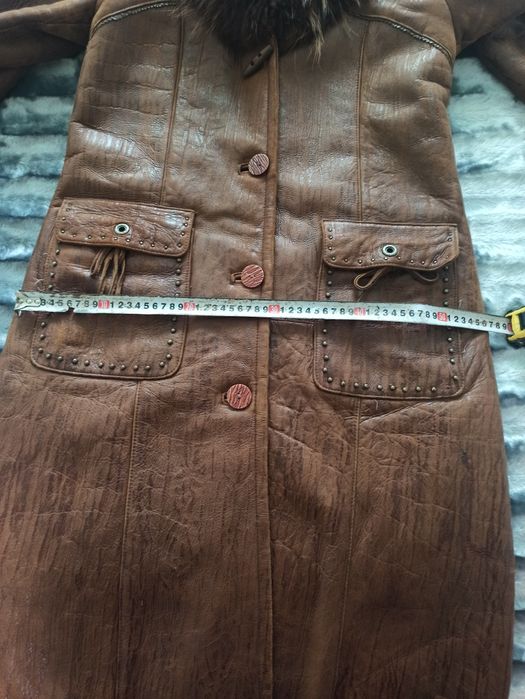 Натуральная дублёнка 48 размера в идеальном состоянии