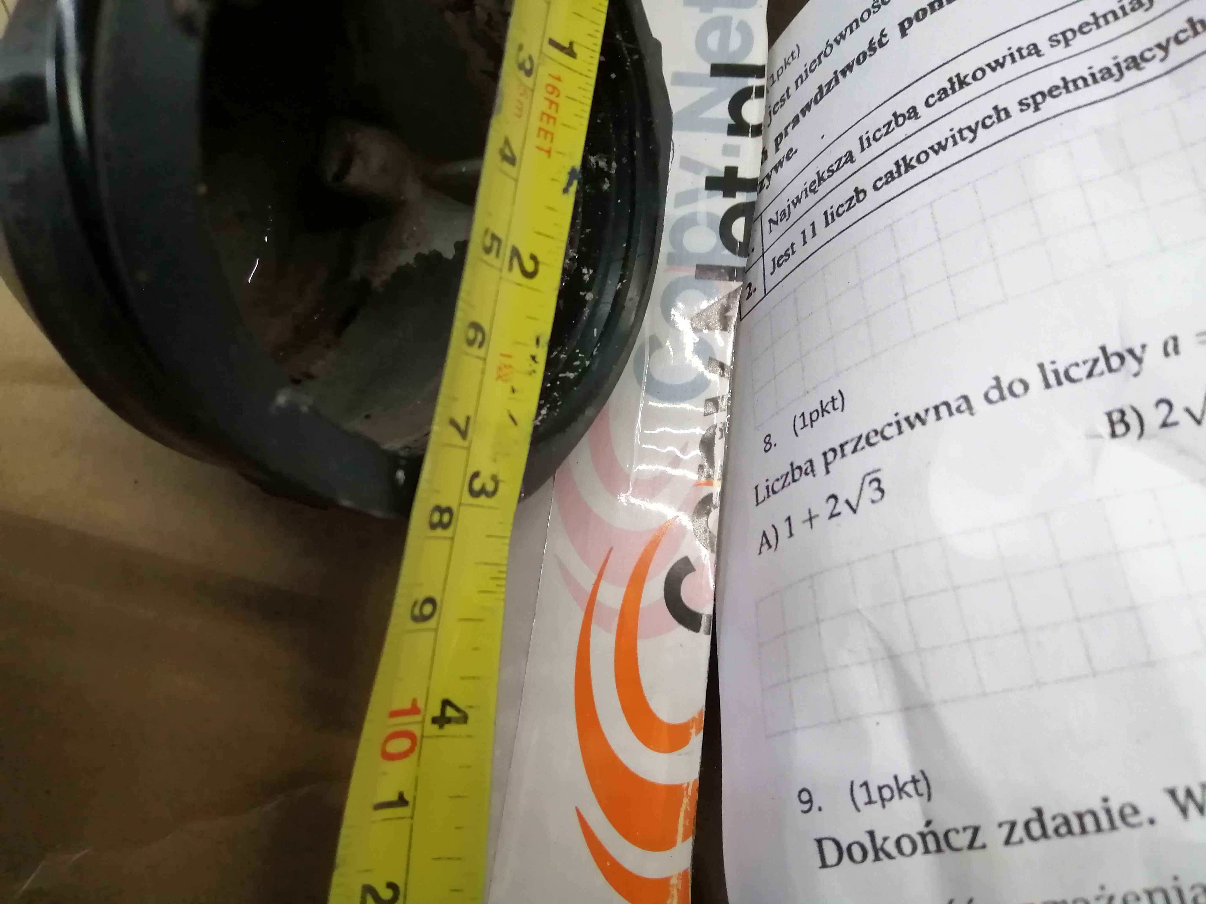 Gumowy przewód pralki whirlpool awm 6061