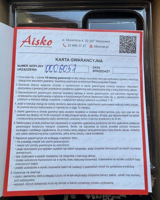 Alkomat BACSCAN F-50 Ultra
