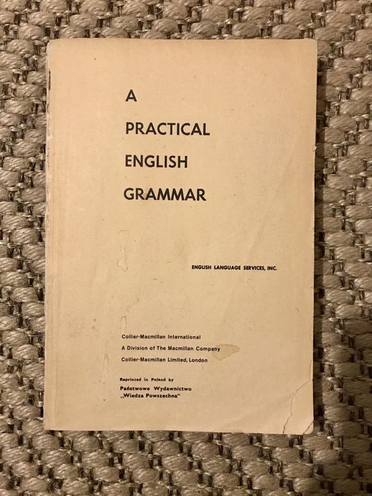 Gramatyka języka angielskiego 1973