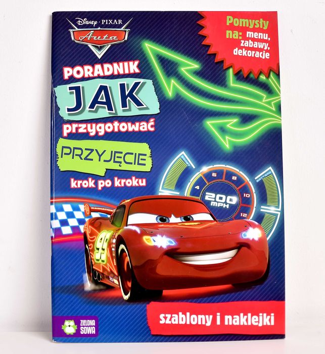 Książka Disney Cars Auta 2 Poradnik Jak Przygotować Przyjęcie