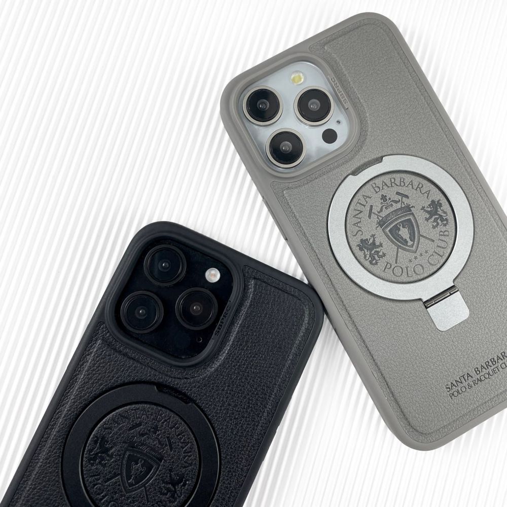 Чохол чехол Santa Barbara MagSafe iPhone кожа 15 / 16 Pro Max айфон