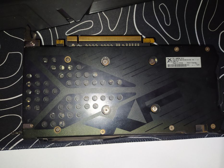 Видеокарта XFX RX 480 8GB на запчасти