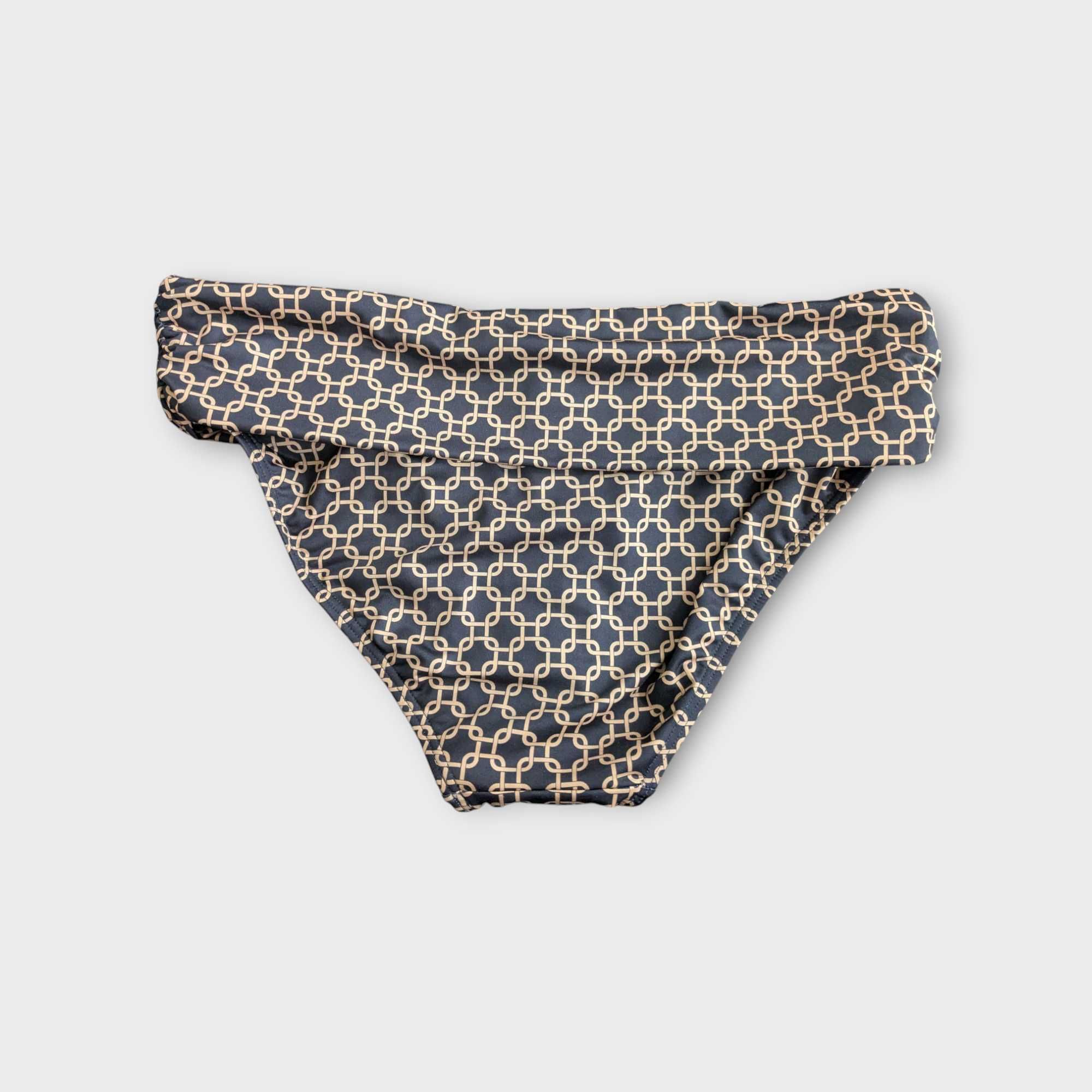 Next figi bikini czarne we wzór geometryczny rozm. 42