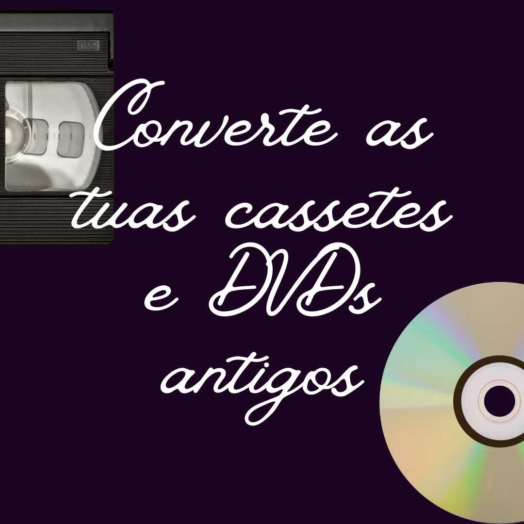 Conversão Cassete VHS para Digital