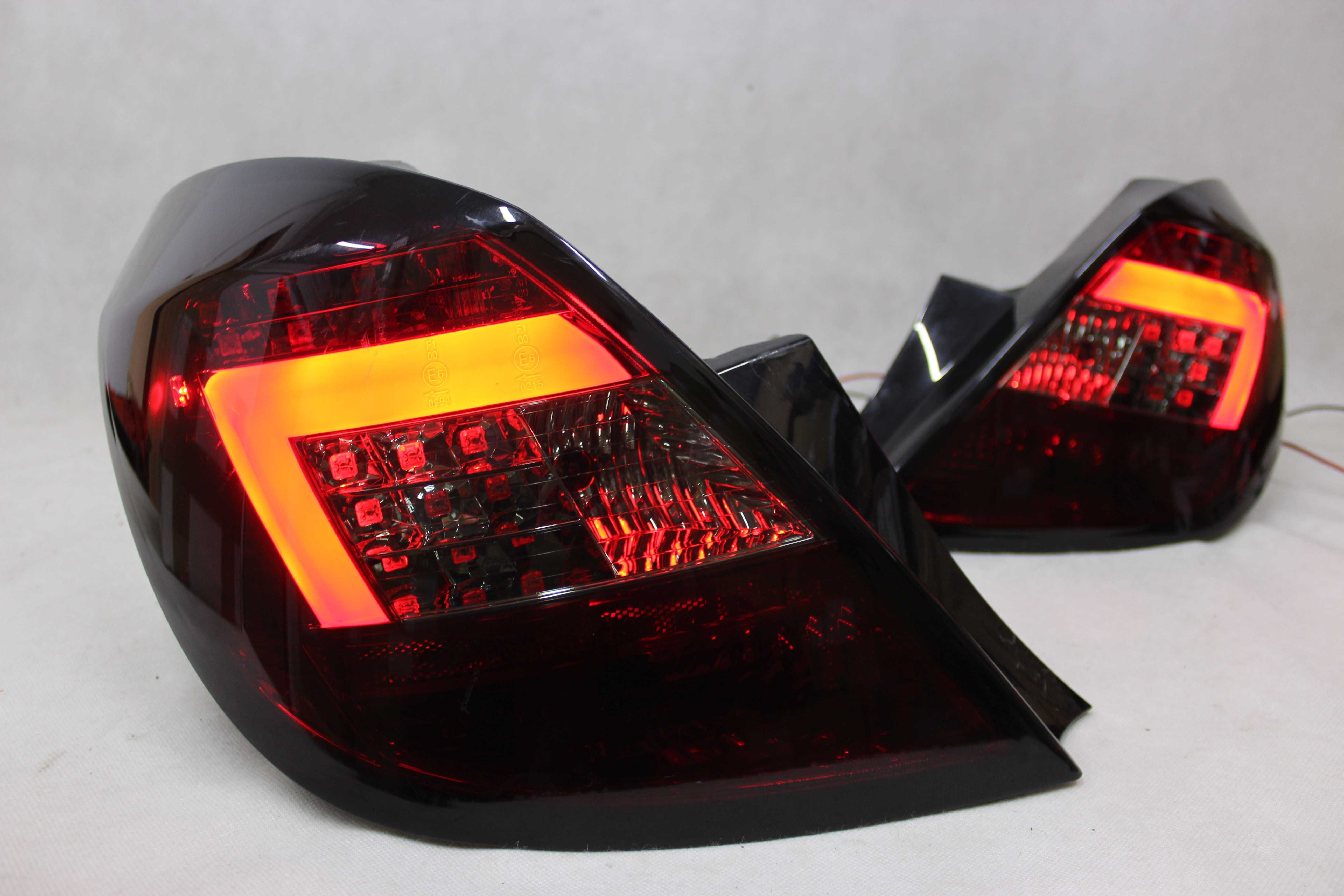 Lampy tylne tył OPEL CORSA D 06-14 5-Drzwi LED BAR NEON RED SMOKE NOWE