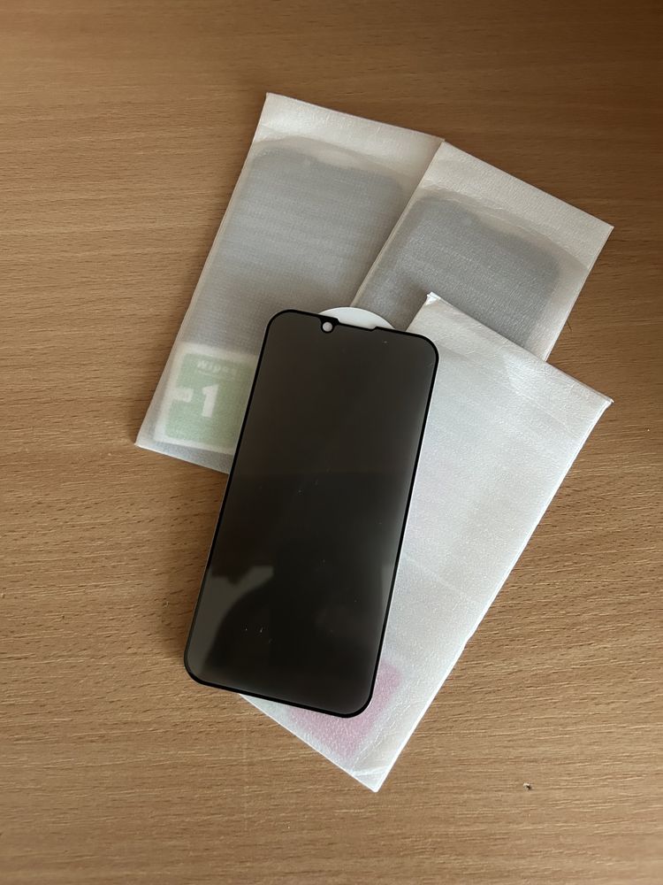 захисне скло iPhone 13 mini 5-D AntiSpy/Антишпигун