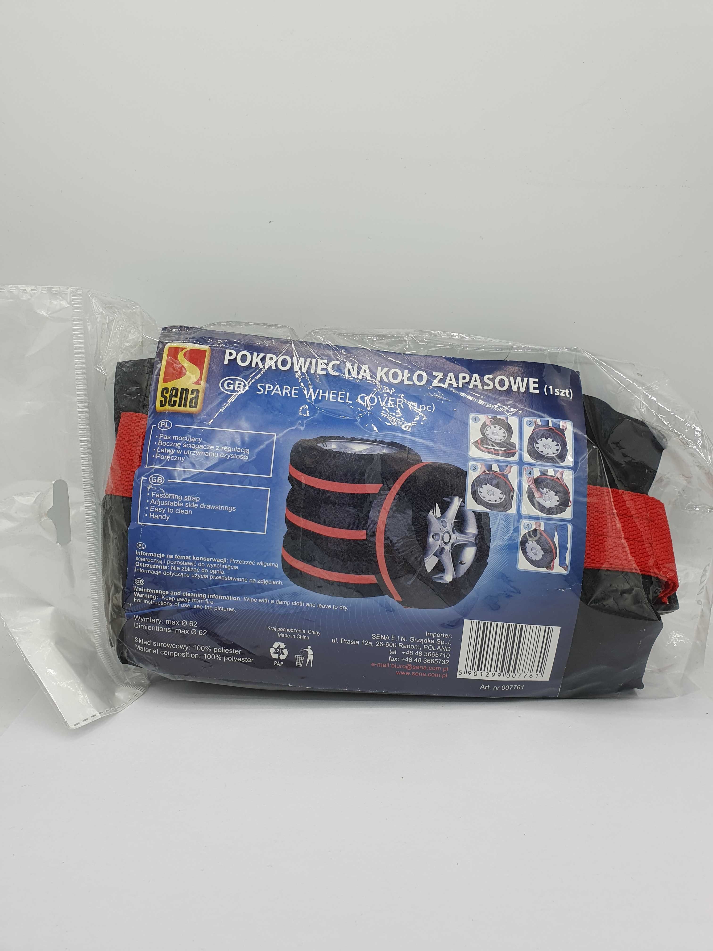 Pokrowiec na koło zapasowe 1szt