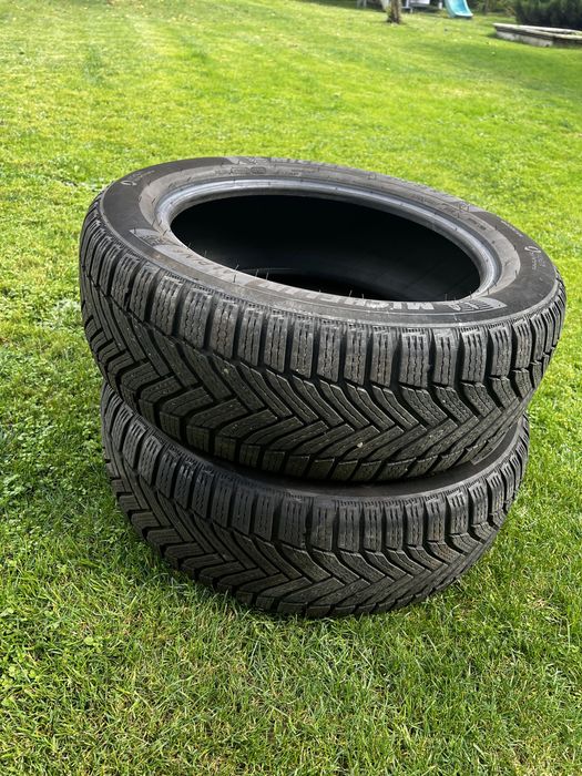 Opony zimowe Michelin 205/55 R17. Stan Bardzo dobry