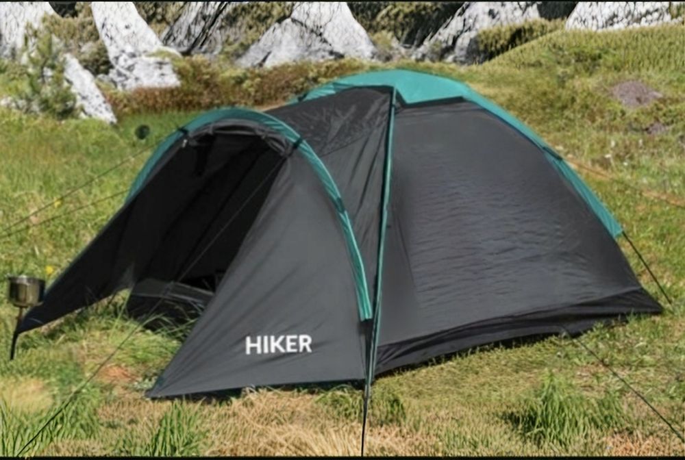 Namiot Turystyczny Kempingowy 2 osobowy Wodoodporny + Pokrowiec