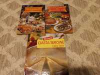 3 książki kucharskie - Ciasta, torty, ciasteczka, ciasta serowe.