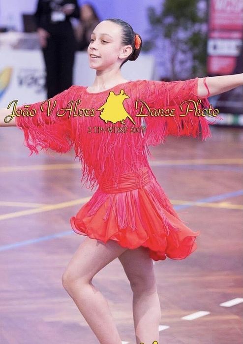 Vestido de dança de salão Latinas