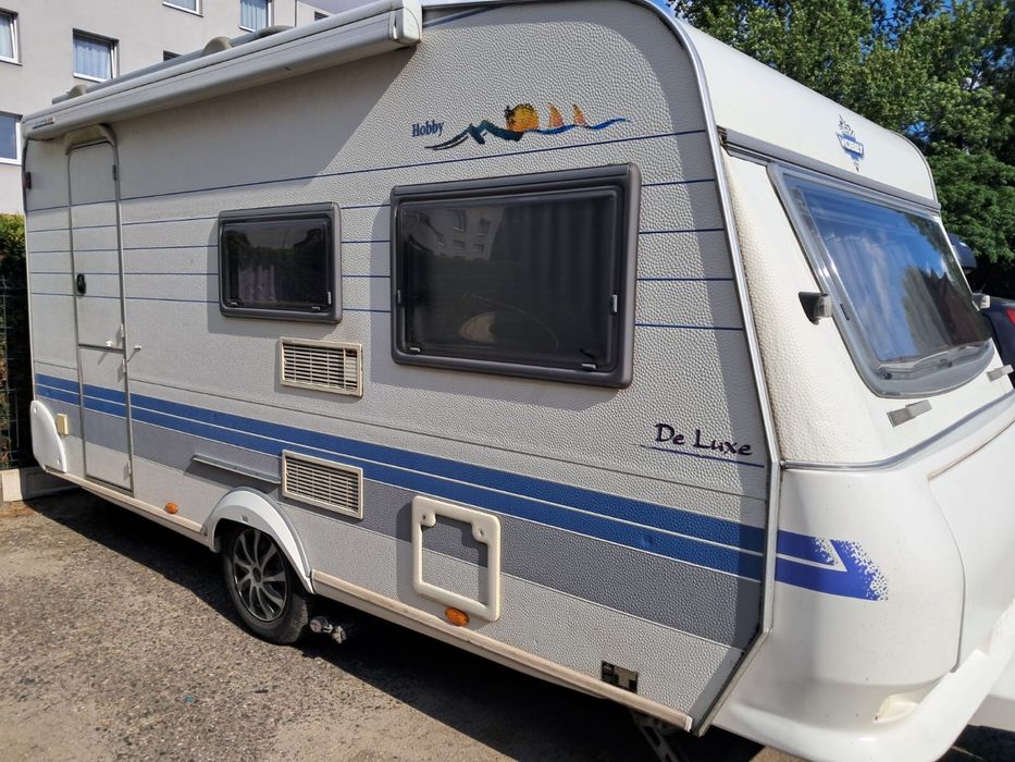 Mam do sprzedania przyczepę kempingową Hobby 440