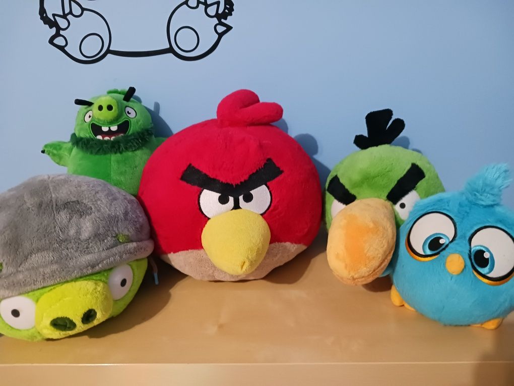 Angry Birds - Colecção de 5 peluches