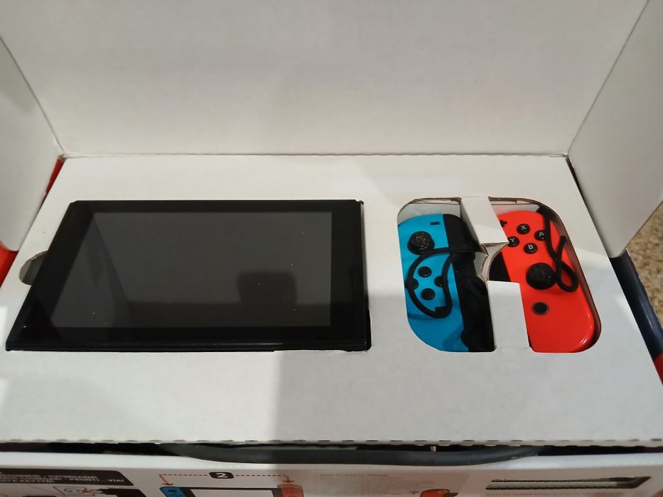 Nintendo switch com jogos