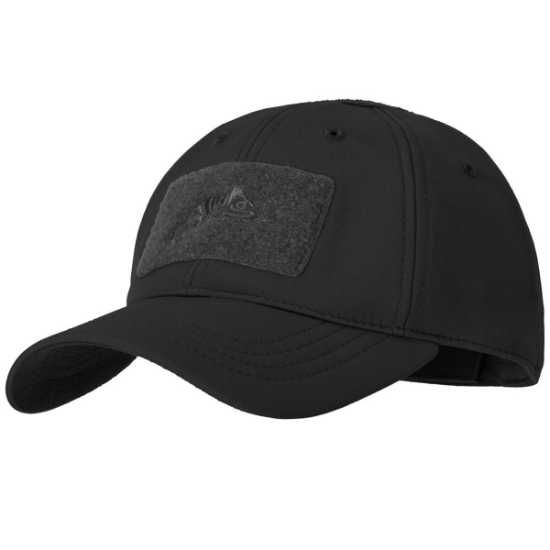 Zimowa czapka z daszkiem Helikon Winter Cap Shark Skin Czarna