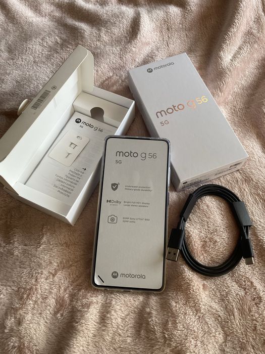 Motorola Moto G56 5G 8/256GB NOWA! Aparat 50MP, Ekran FHD+, 5G
