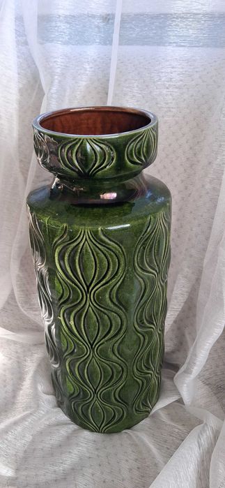 Rzadki zabytkowy wazon podłogowy Scheurich XL z Niemiec