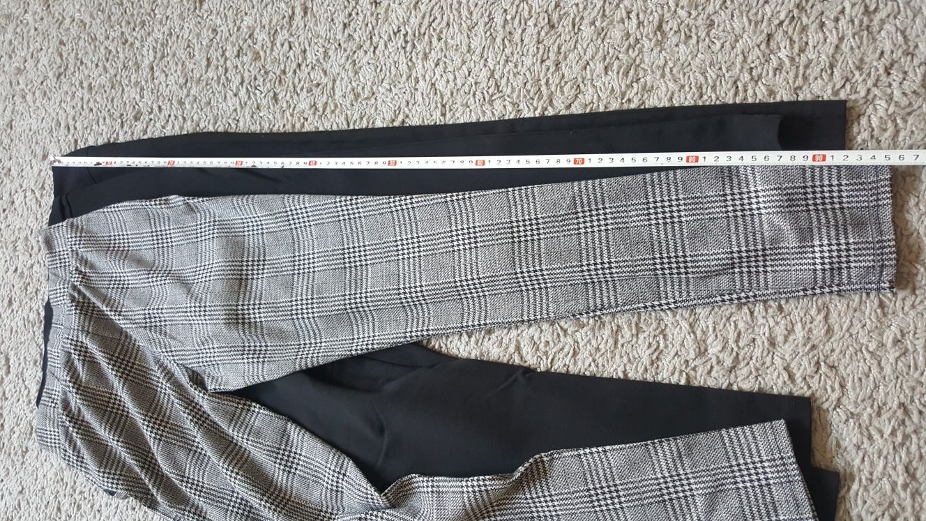 Paka zestaw 3szt spodni spodnie eleganckie damskie 36 S