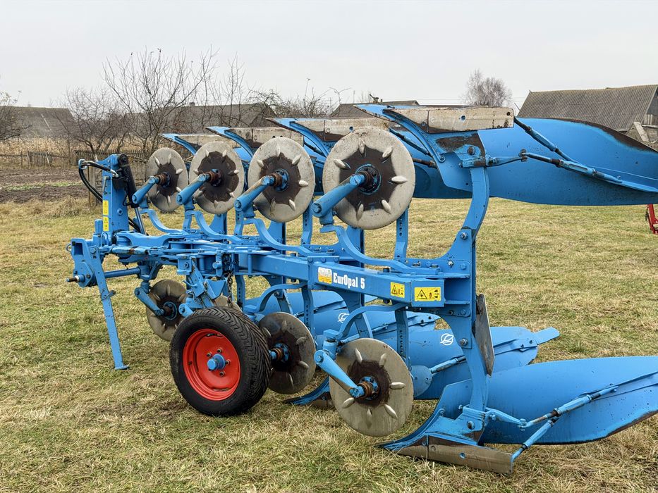 Плуг оборотний Lemken Europal 5 / Плуг обертовий Лемкен як новий