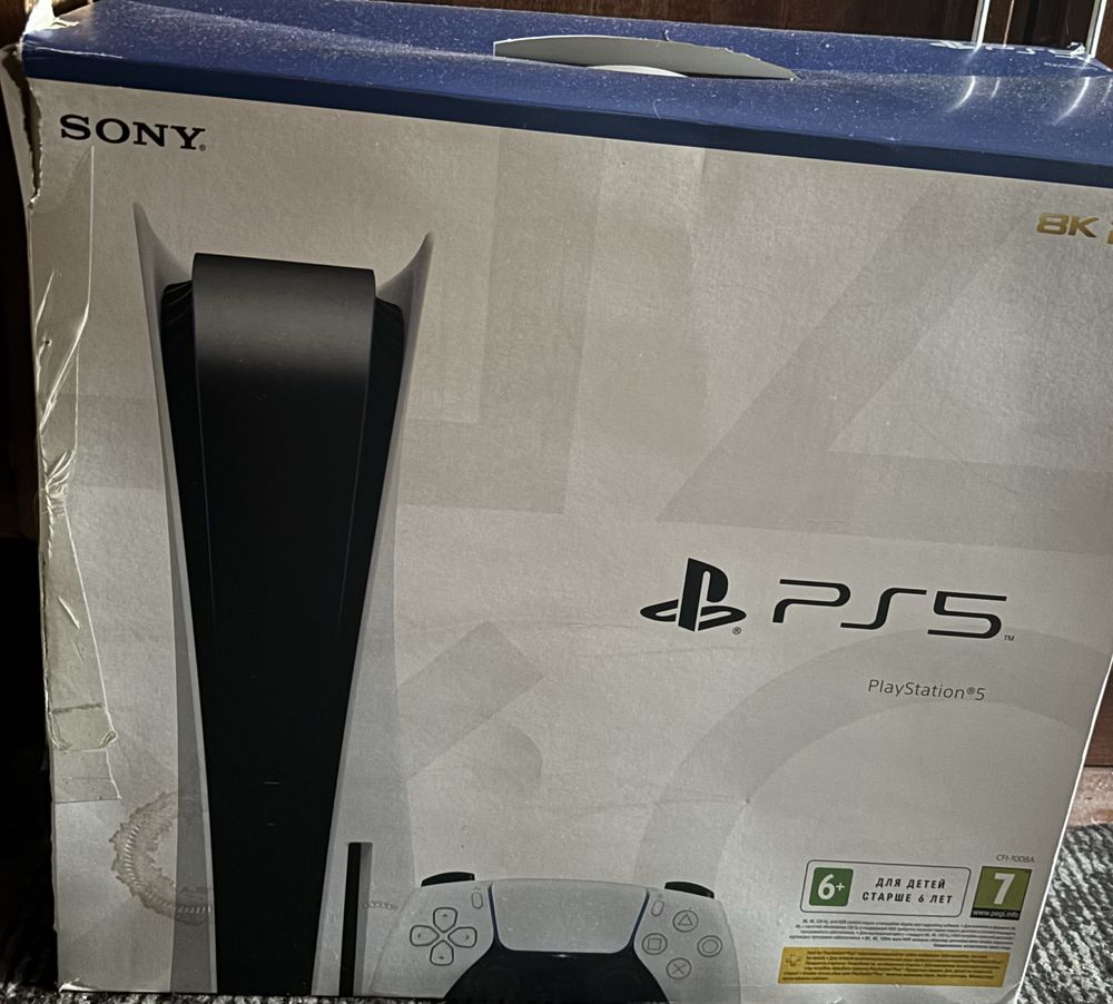 Продам Ps5 с приводом идеал комплект