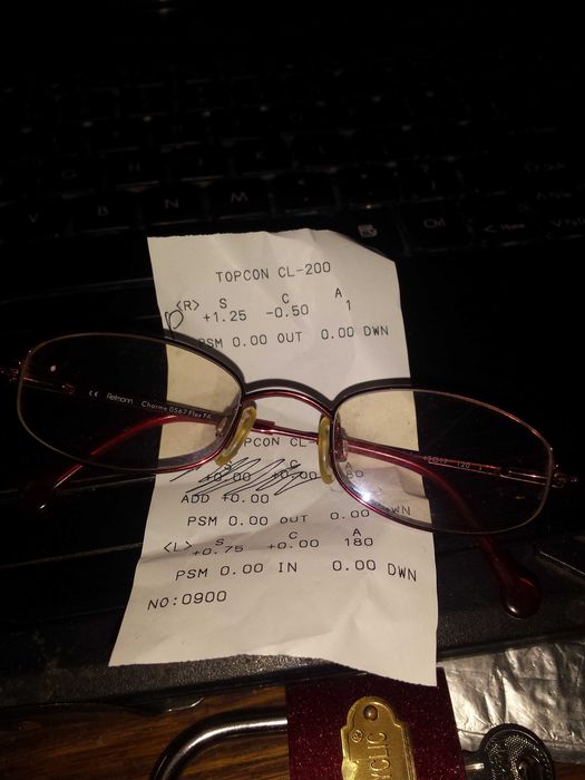 okulary fielmann charme 0567 flex fa bordowe małe +1.25 oraz +0,75