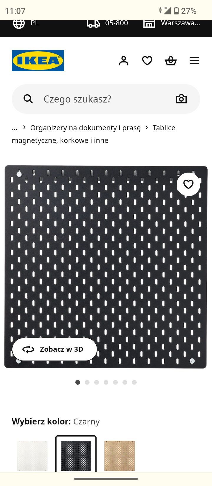 Organizer z IKEA - wraz z elementami stan bardzo dobry
