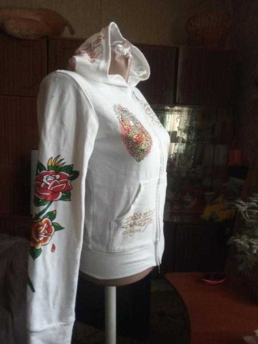 Свитшот,худи,реглaн, бaтник,лонгслив, Ed Hardy vintage zipka 36p. S