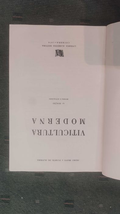 Viticultura Moderna - Pedro Bravo e Duarte de Oliveira