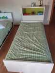 Cama+Colchão+Estrado+Cabeceira