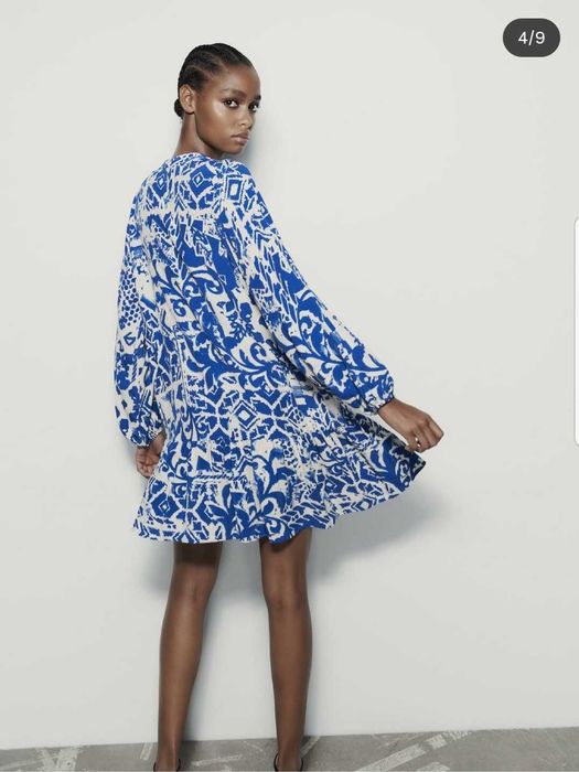 Плаття туніка Zara, коротка сукня zara