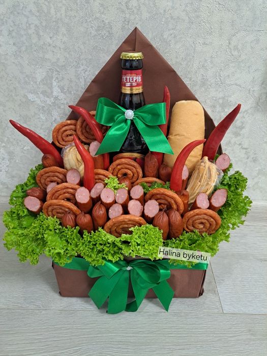 Їстівні букети, мясні букети