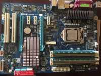 core i5 2500k + Gigbayte GA-Z68AP-D3 + 8gb ddr3