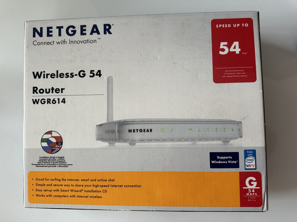 Router Netgear Wireless-G 54