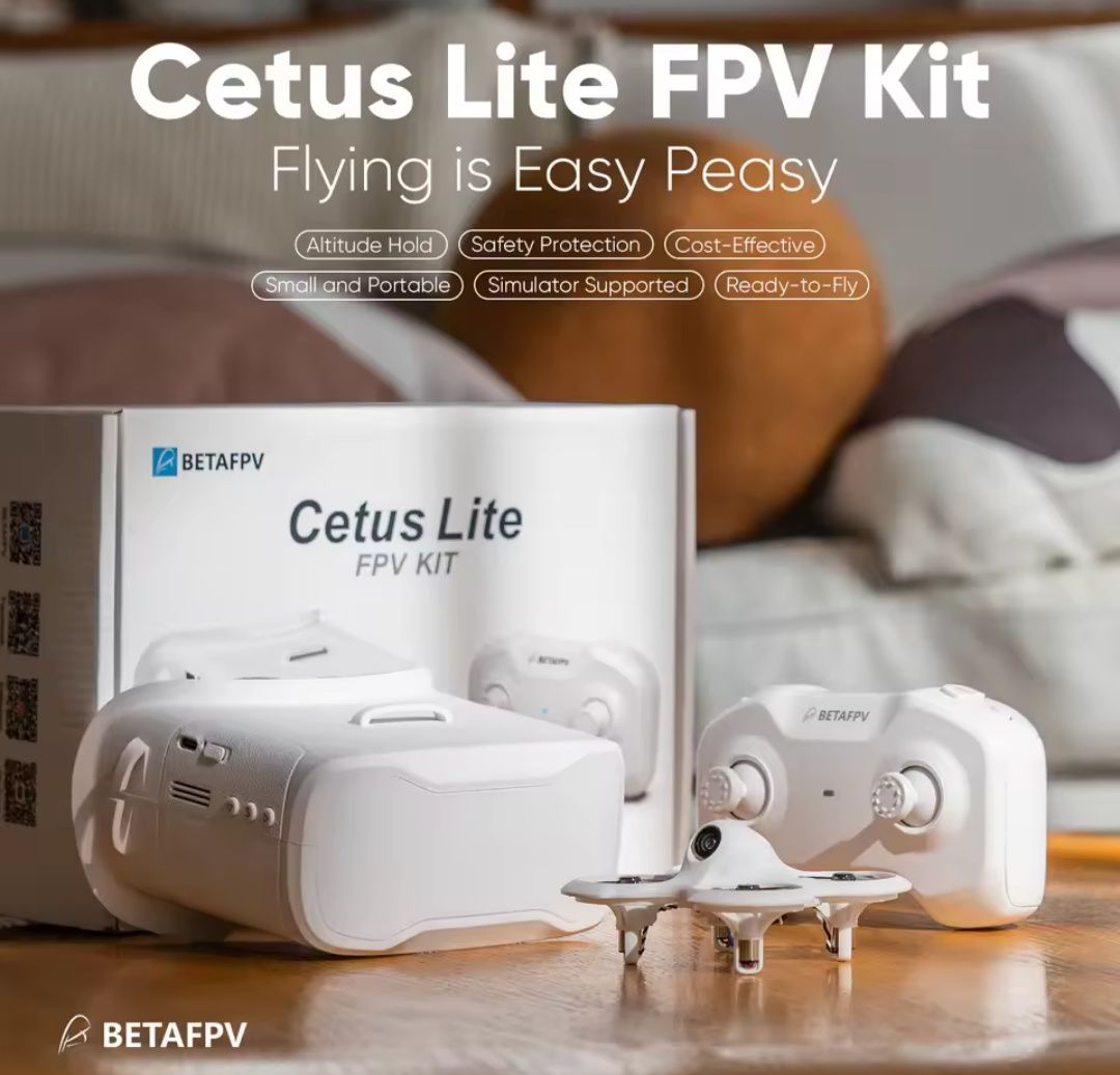Квадрокоптер дрон FPV BETAFPV CETUS Lite Kit