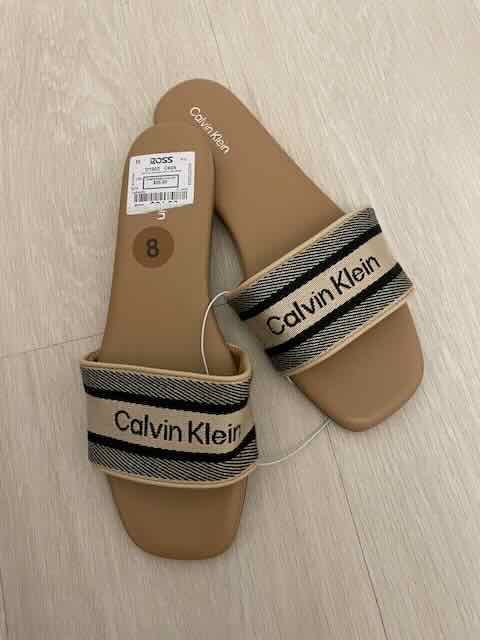 Calvin Klein - klapki damskie z USA, 38,5.