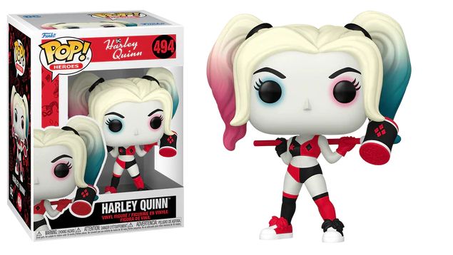 figurka funko pop! harley quinn animated heroes 494 harley quinn