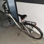 rower damka srebrny 28 cali koła
