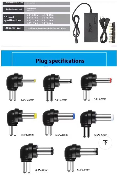 Adaptador Notebook's