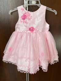 Sukienka dla dziewczynki różowa