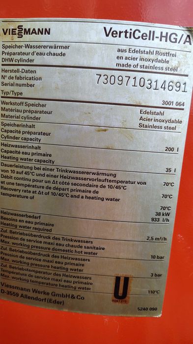 VIESSMANN bojlery ze stali nierdzewnej